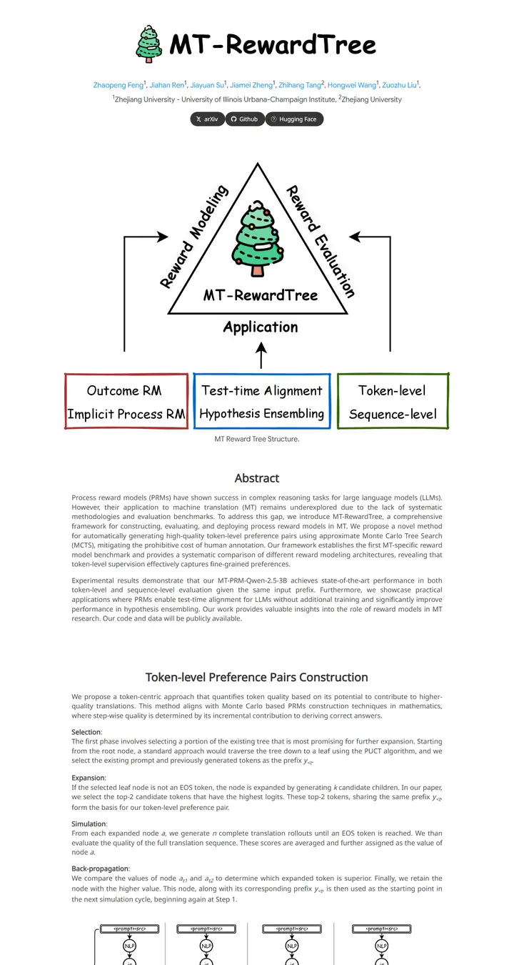 MT-RewardTree: A Comprehensive Framework for Advancing LLM-Based Machine Translation via Reward Modeling