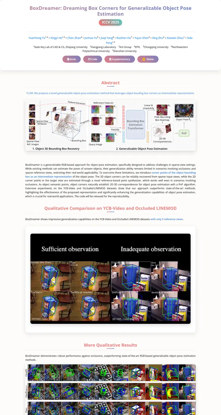 BoxDreamer: Dreaming Box Corners for Generalizable Object Pose Estimation