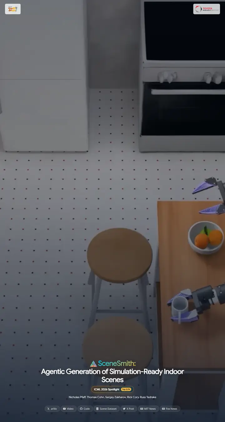 SceneSmith: Agentic Generation of Simulation-Ready Indoor Scenes
