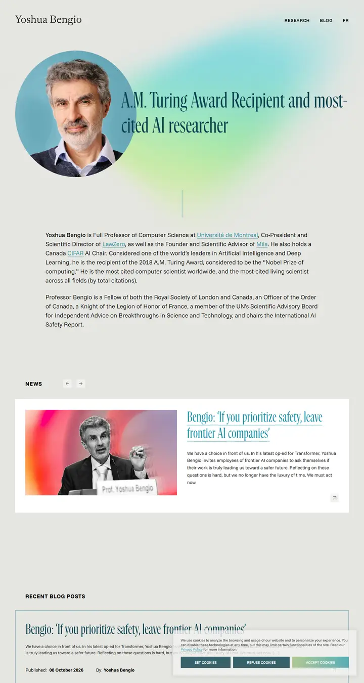 Yoshua Bengio